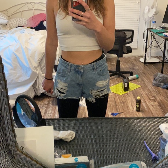 PacSun High Rise Festival Shorts Size 47 - Picture 4 of 5